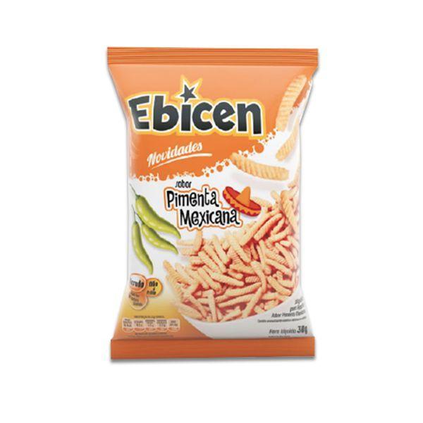 Salgadinho Assado Pimenta Mexicana 30g - Ebicen Imagem de Salgadinho Assado Pimenta Mexicana 30g - Ebicen