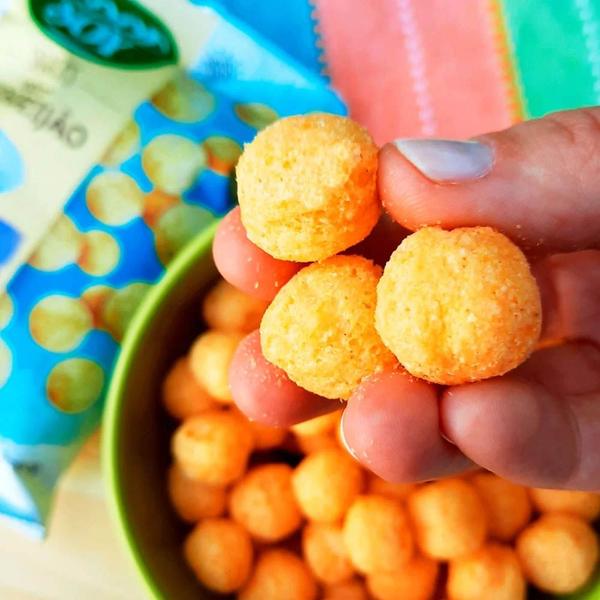 Salgadinho de Soja Belive Sabor Requeijão Good Soy 25g 12un Imagem de Salgadinho de Soja Belive Sabor Requeijão Good Soy 25g 12un