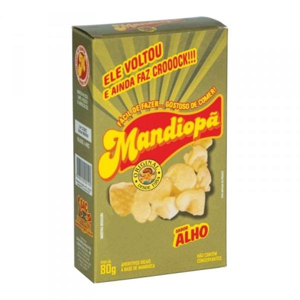 Imagem de Salgadinho mandiopã sabor alho 80g cada