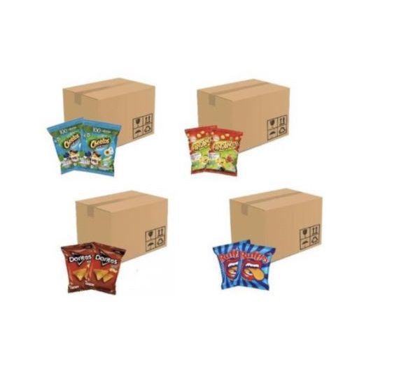 Salgadinho Mini Doritos Chettos Ruflles Fandangos- 250un - ELma Chips Imagem de Salgadinho Mini Doritos Chettos Ruflles Fandangos- 250un