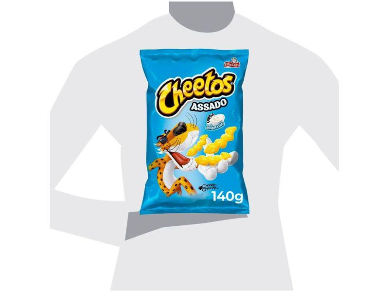 Salgadinho Onda Requeijão 140g - Cheetos Elma Chips Imagem de Salgadinho Onda Requeijão 140g - Cheetos Elma Chips