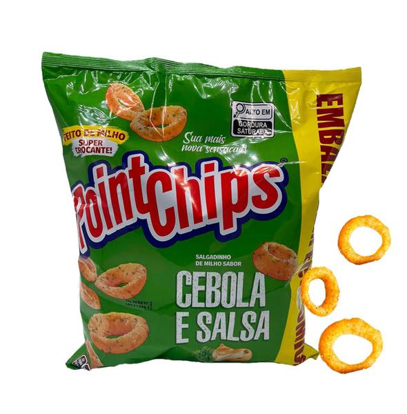 Imagem de Salgadinho Pointchips Sabor Cebola e Salsa 200g