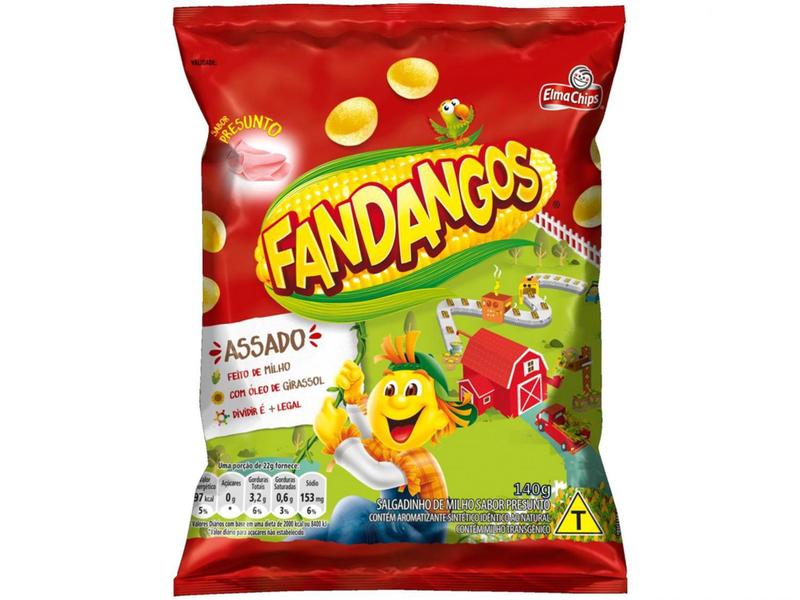 Imagem de Salgadinho Presunto 140g - Fandangos Elma Chips