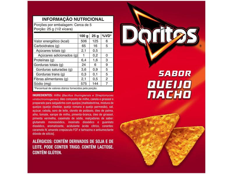 Imagem de Salgadinho Queijo Nacho Doritos 120g