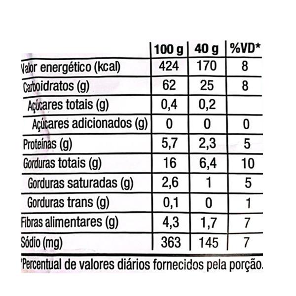 Imagem de Salgadinho Sem Glúten Vegano Sabor Queijo Assado Formato Lua Crocante 40g Vitao