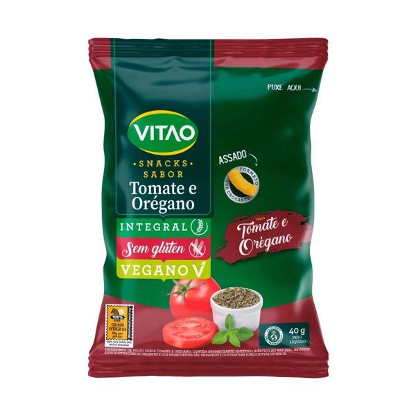 Imagem de Salgadinho Sem Glúten Vegano Sabor Tomate E Orégano Formato