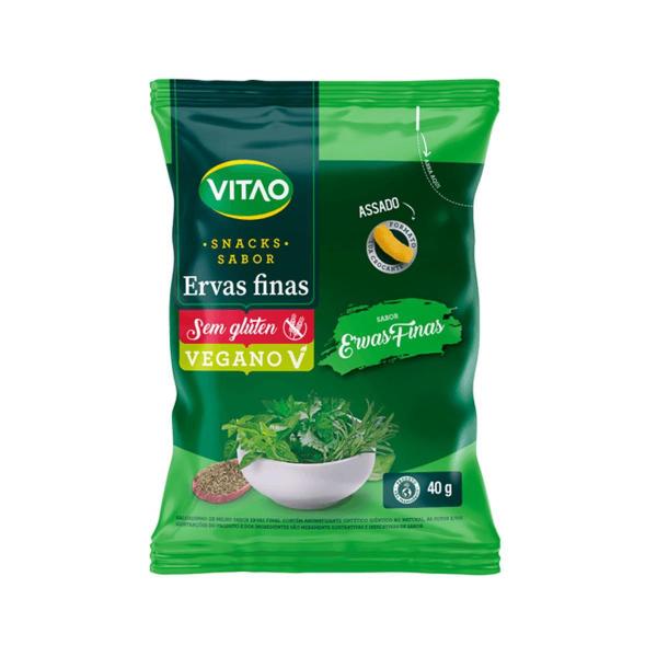 Imagem de Salgadinho Snacks Sabor Ervas Finas Sem Glúten Vegano 40G