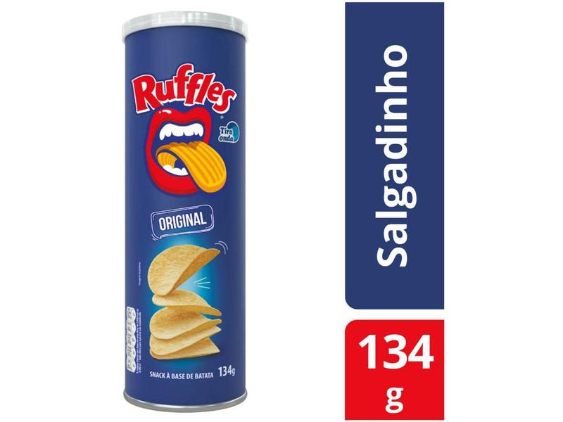 Salgadinho Tira Onda Original 134g Ruffles Imagem de Salgadinho Tira Onda Original 134g Ruffles