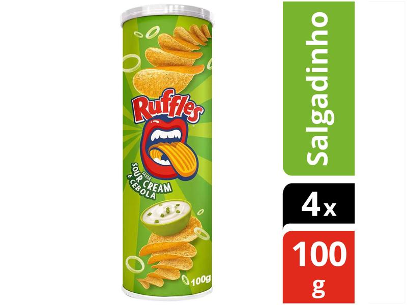 Imagem de Salgadinho Tira Onda Ruffles Cebola e Salsa 100g