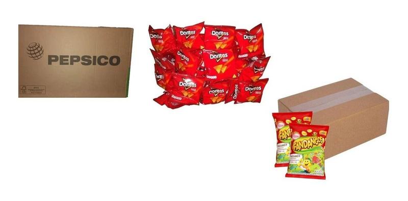 Imagem de Salgadinhos Elma Chips Doritos+fandangos Presunto C/30 Total