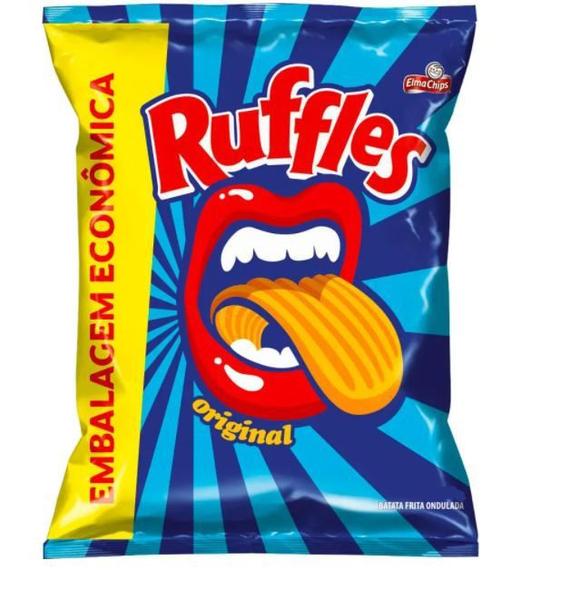 Imagem de Salgadinhos mini Ruffles 17g Elma Chips Biscoitos-35un