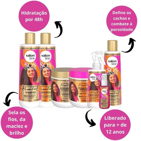 Imagem de Salon Line De Repente Pronta Kit Completo