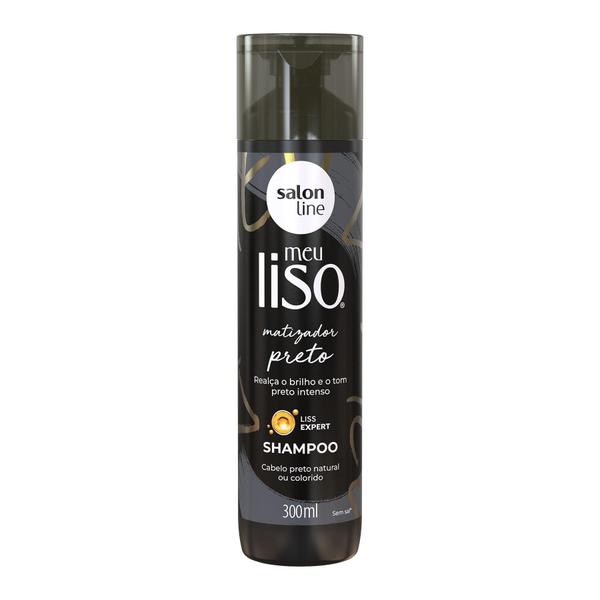 Imagem de Salon Line Meu Liso Matizadora Preto Shampoo 300Ml