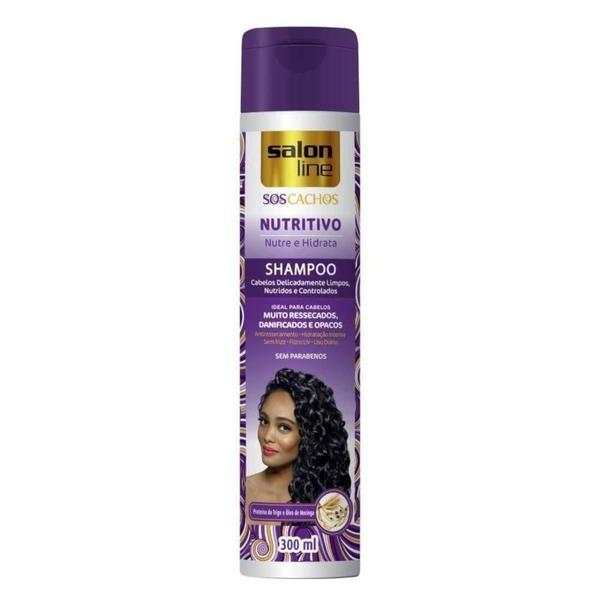 Imagem de Salon Line Shampoo S.O.S Cachos Super Óleos - 300Ml