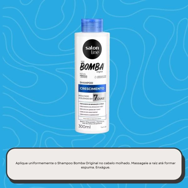 Imagem de Salon Line SOS Bomba Original Shampoo 300ml