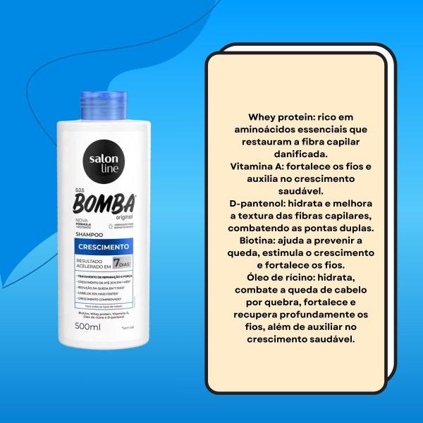 Imagem de Salon Line SOS Bomba Original Shampoo 500ml