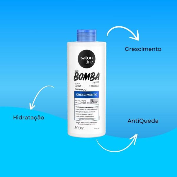 Imagem de Salon Line SOS Bomba Original Shampoo 500ml