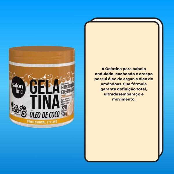 Imagem de Salon Line todecacho Gelatina Nutritiva 550g