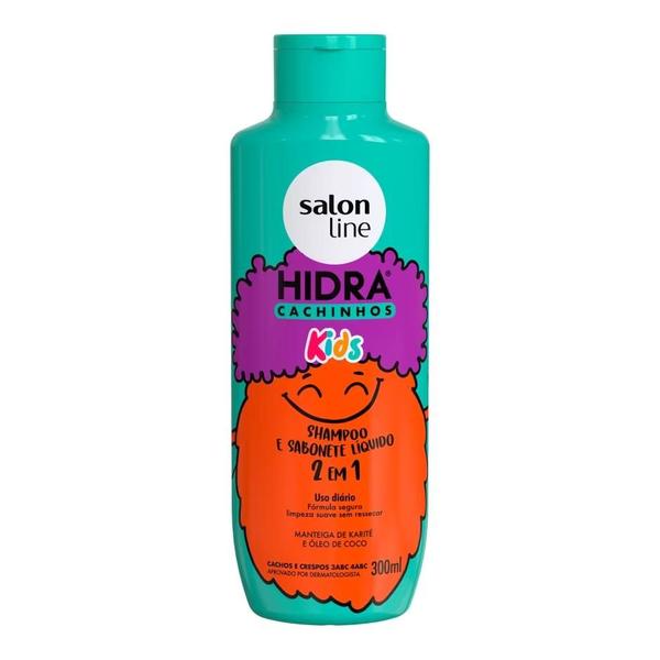 Imagem de SalonLine Kit Sh + Cond Hidra Cachinhos Kids 300ml