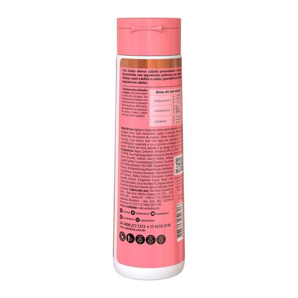 Imagem de SalonLine Shampoo SOS Cachos Óleo de Argan 300ml