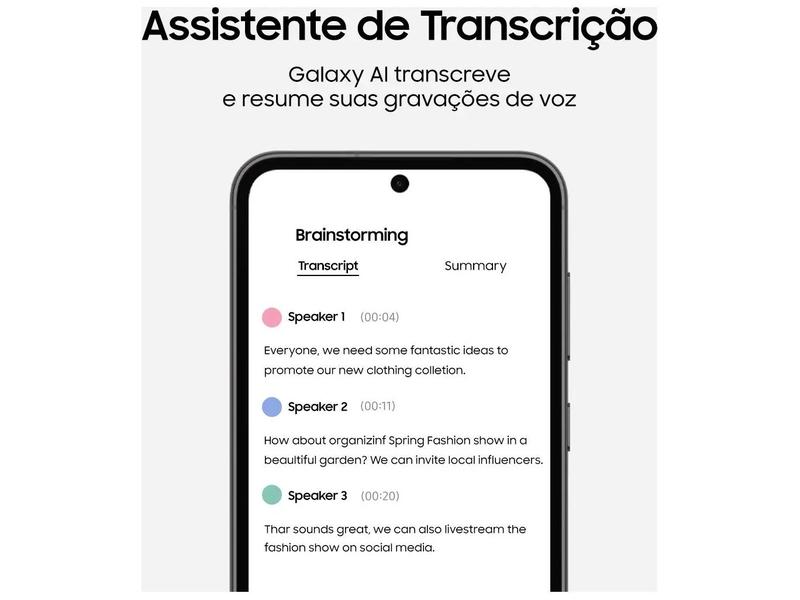 Samsung Galaxy S23 FE 5G Smartphone Android - 128GB Creme + Watch FE 40mm Azul 16GB Imagem de Samsung Galaxy S23 FE 5G Smartphone Android
