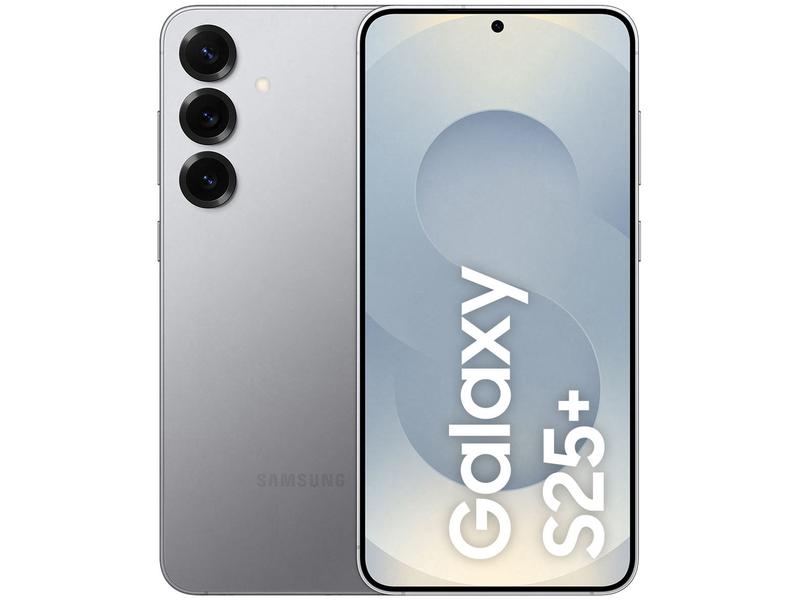 Samsung Galaxy S25+ 5G 256GB Galaxy AI Prata 6,7" 12GB RAM Câm. Tripla 50+12+10MP Bateria ... Samsung Galaxy S25+ 5G 256GB Galaxy AI Prata 6,7" 12GB RAM Câm. Tripla 50+12+10MP Bateria ...