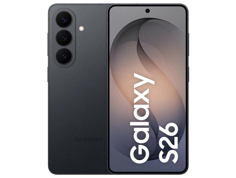 Samsung Galaxy S26 Preto 5G 512GB Galaxy AI 6,3" 12GB RAM Câm. Tripla 50+12+10MP Bateria 4...