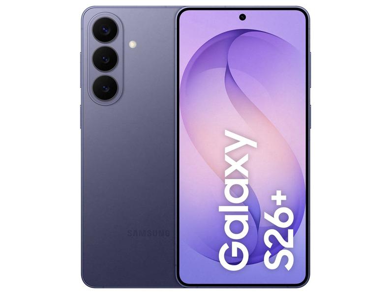 Samsung Galaxy S26+ Violeta 5G 512GB Galaxy AI 6,7" 12GB RAM Câm. Tripla 50+12+10MP Bateri...