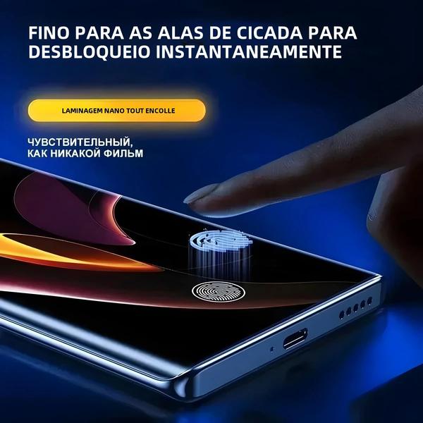 Imagem de Samsung Galaxy S9 S10 S20 S21 S22 S23 Nota 10 20 Protetor De Tela De Hidrogel Antiespião 2 Peças