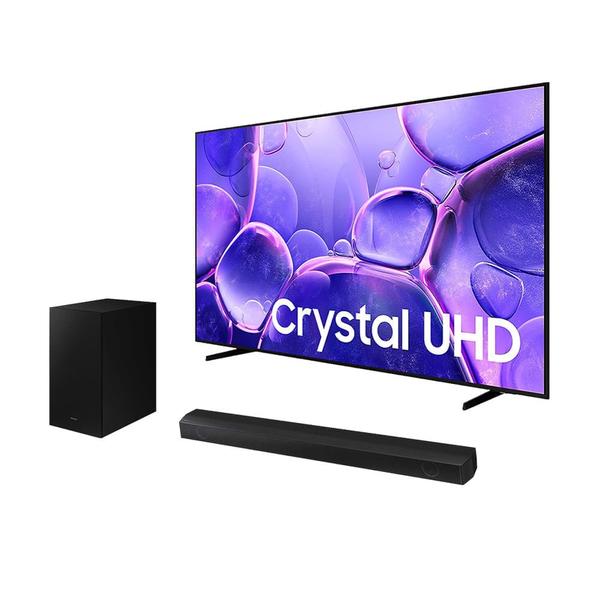 Samsung Smart TV 43" Crystal UHD 4K U8100F 2025 + Soundbar HW-B550 Samsung Smart TV 43" Crystal UHD 4K U8100F 2025 + Soundbar HW-B550