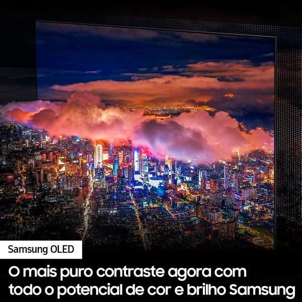 Imagem de Samsung Smart TV 65" OLED 4K 65S90C 2023, Painel de Pontos Quanticos, Painel até 144hz, Processador com IA