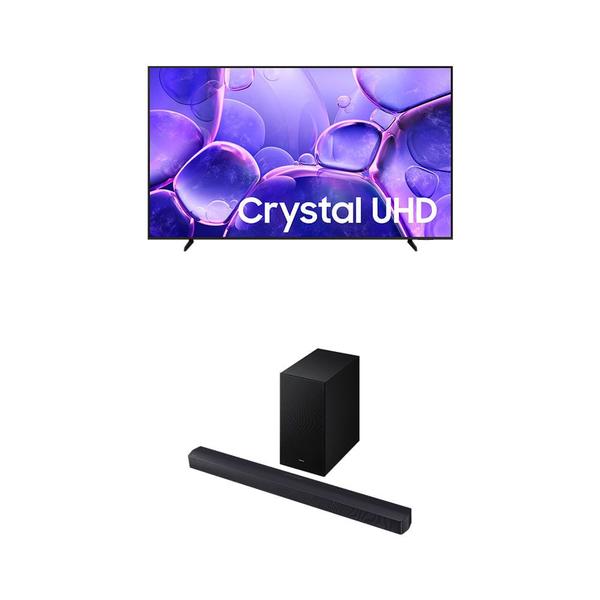 Samsung Smart TV 85" Crystal UHD 4K U8100F + Soundbar HW-B450F