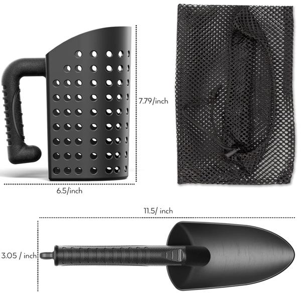 Imagem de Sand Scoop & Shovel INCLY para detector de metais para crianças e adultos