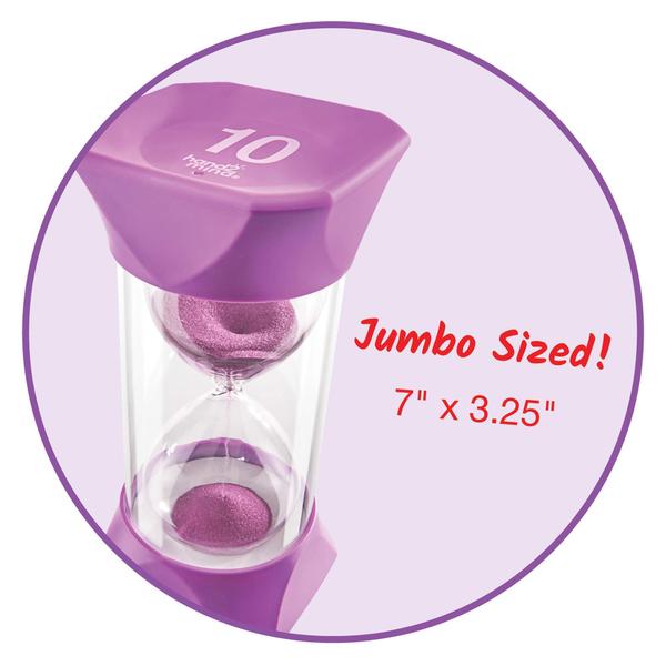 Imagem de Sand Timer hand2mind Jumbo Temporizador visual de 10 minutos