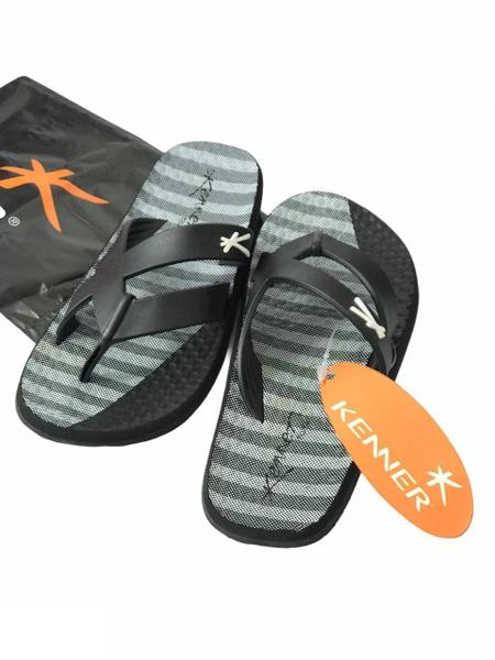 Imagem de Sandália Kenner Chinelo Kenner Infantil Floater Preto Verão