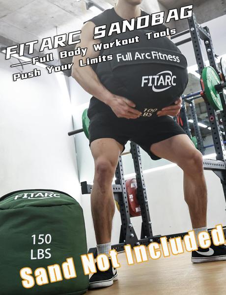 Imagem de Sandbag Fitarc Sandbag Workout Bag Fitness 68 kg preta