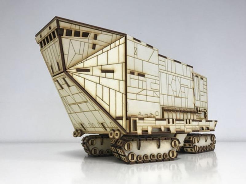 Imagem de Sandcrawler - Star Wars Quebra Cabeça 3d Miniatura