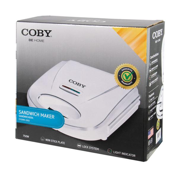 Imagem de Sanduicheira Coby CY3399-2202 - 750W - 110V - Branco