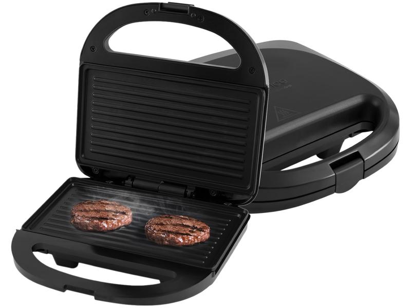 Sanduicheira Grill Cadence SanduGrill SAN230 750W Preta Sanduicheira Grill Cadence SanduGrill SAN230 750W Preta