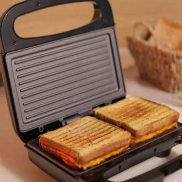 Imagem de Sanduicheira Grill Plus Elétrica Smart 75Ow Mimo Style Inox