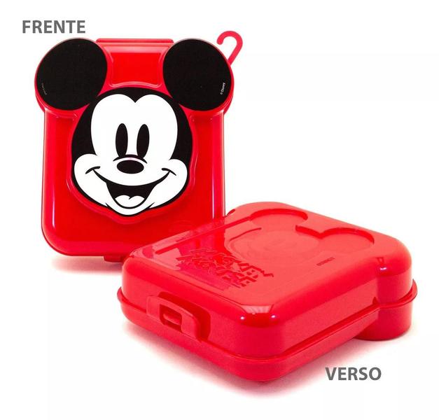 Imagem de Sanduicheira Infantil Disney Mickey Escolar 3d Plasútil