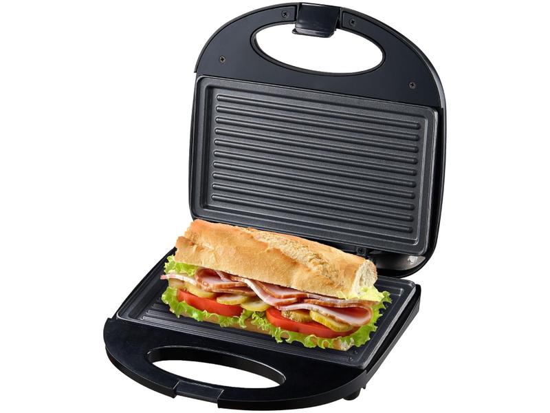 Imagem de Sanduicheira Mallory Classic Grill Preta 750W - Antiaderente