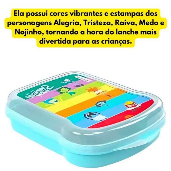 Imagem de Sanduicheira Pote Divertidamente Para Lancheiras Escolares Infantil Criança