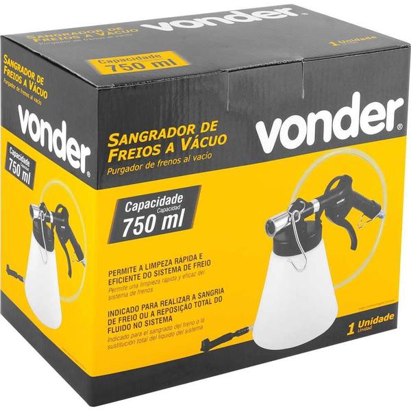 Imagem de Sangrador de Freios a Vácuo 750 ml VONDER