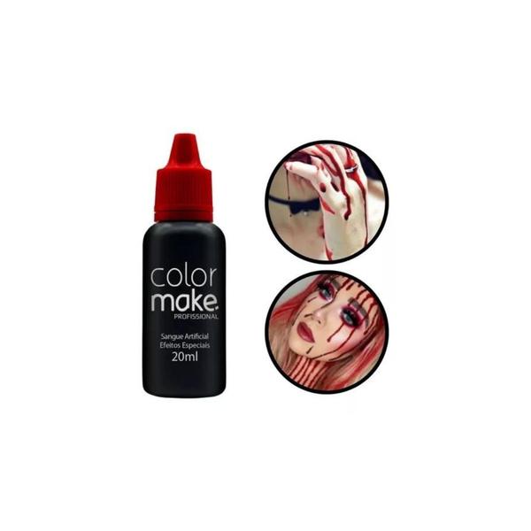 Imagem de Sangue Artificial Efeitos Especiais 20ml Colormake Profissional