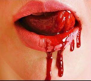 Sangue Falso Comestível Slug 120ml Maquiagem Teatral Festas Imagem de Sangue Falso Comestível Slug 120ml Maquiagem Teatral Festas
