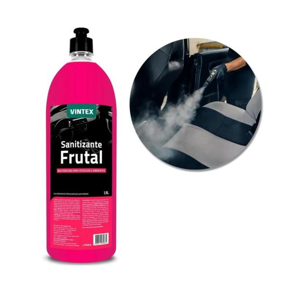 Sanitizante Frutal1,5 Litros Vintex Limpador Interno Imagem de Sanitizante Frutal1,5 Litros Vintex Limpador Interno