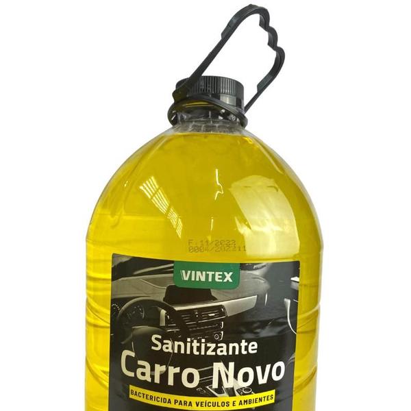 Imagem de Sanitizante vintex 5,0l carro novo desinfetante quarternário de amonio 