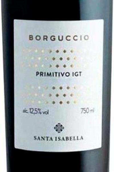 Imagem de Santa Isabella Borguccio Primitivo 750ml - Tenute di Casalnuovo