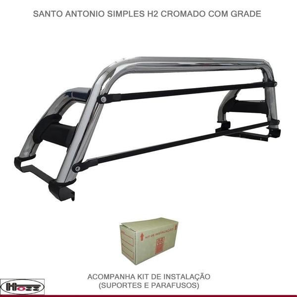 Imagem de Santo Antonio CD e CS Amarok Modelo H2 Cromado